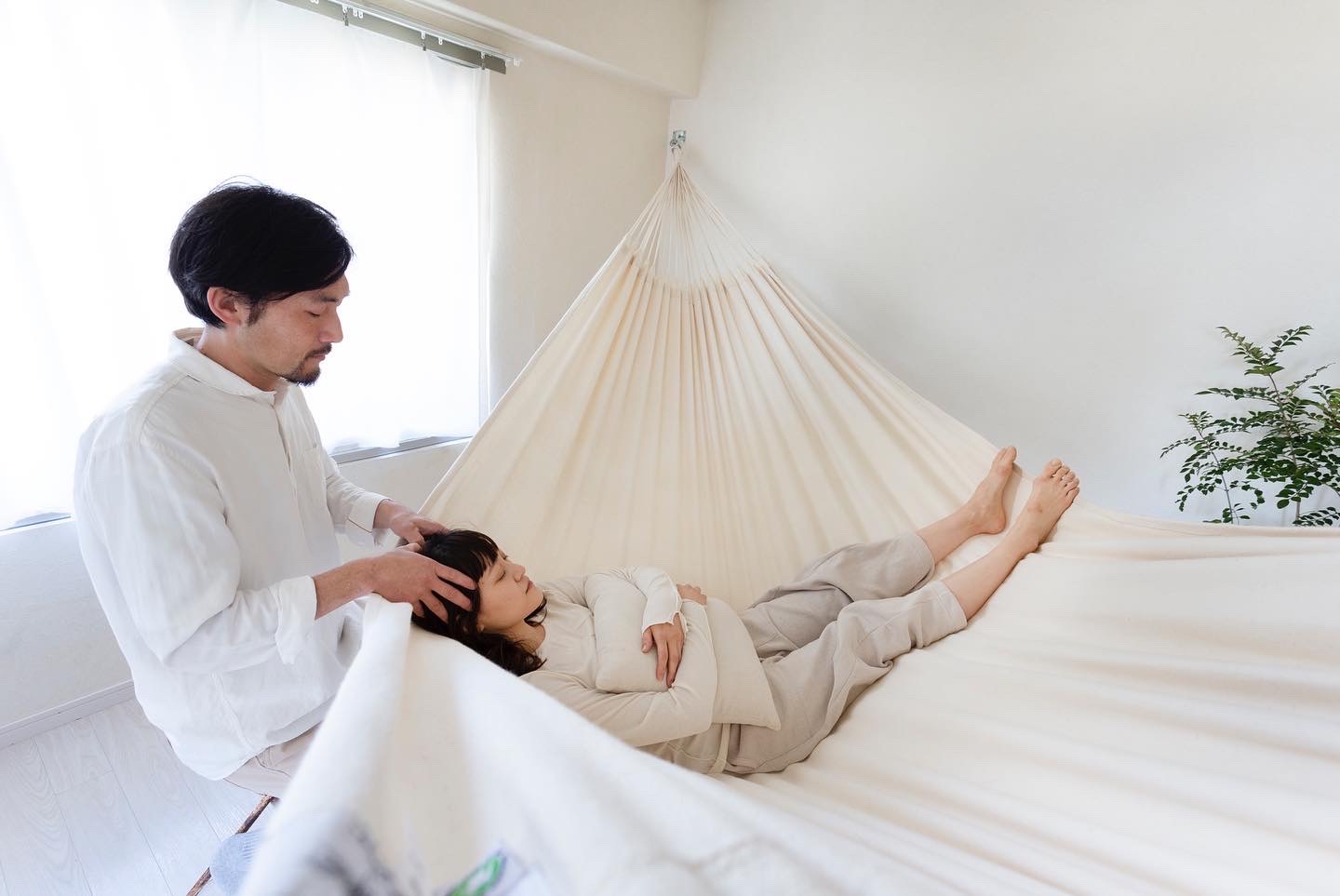Hammock relaxation massage フットマッサージ ＋ ヘッド＆ショルダー＆ハンドマッサージ 90min  ¥9,500